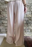 Cyril Crinkelle Wide Leg Pant Seashell
